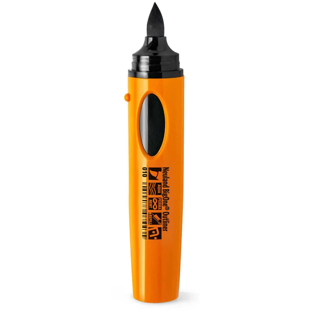 Neuland BigOne® Art Outliner, wedge nib 2 - 15 mm