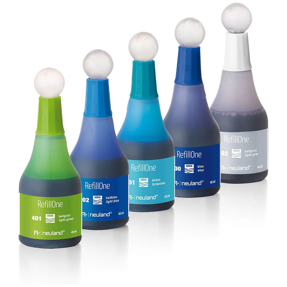 Refill Ink RefillOne, Water-based, Colour Sets of 5