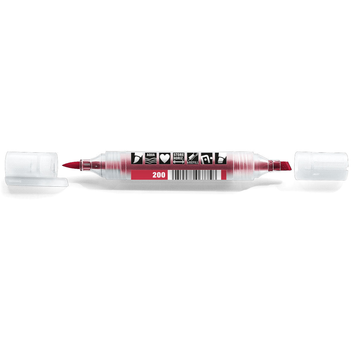 Neuland TwinOne®, chisel-and-brush nib - Drawn In