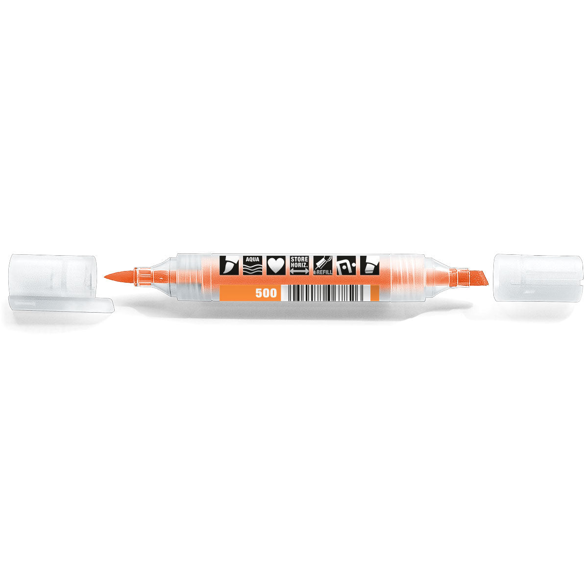 Neuland TwinOne®, chisel-and-brush nib - Drawn In