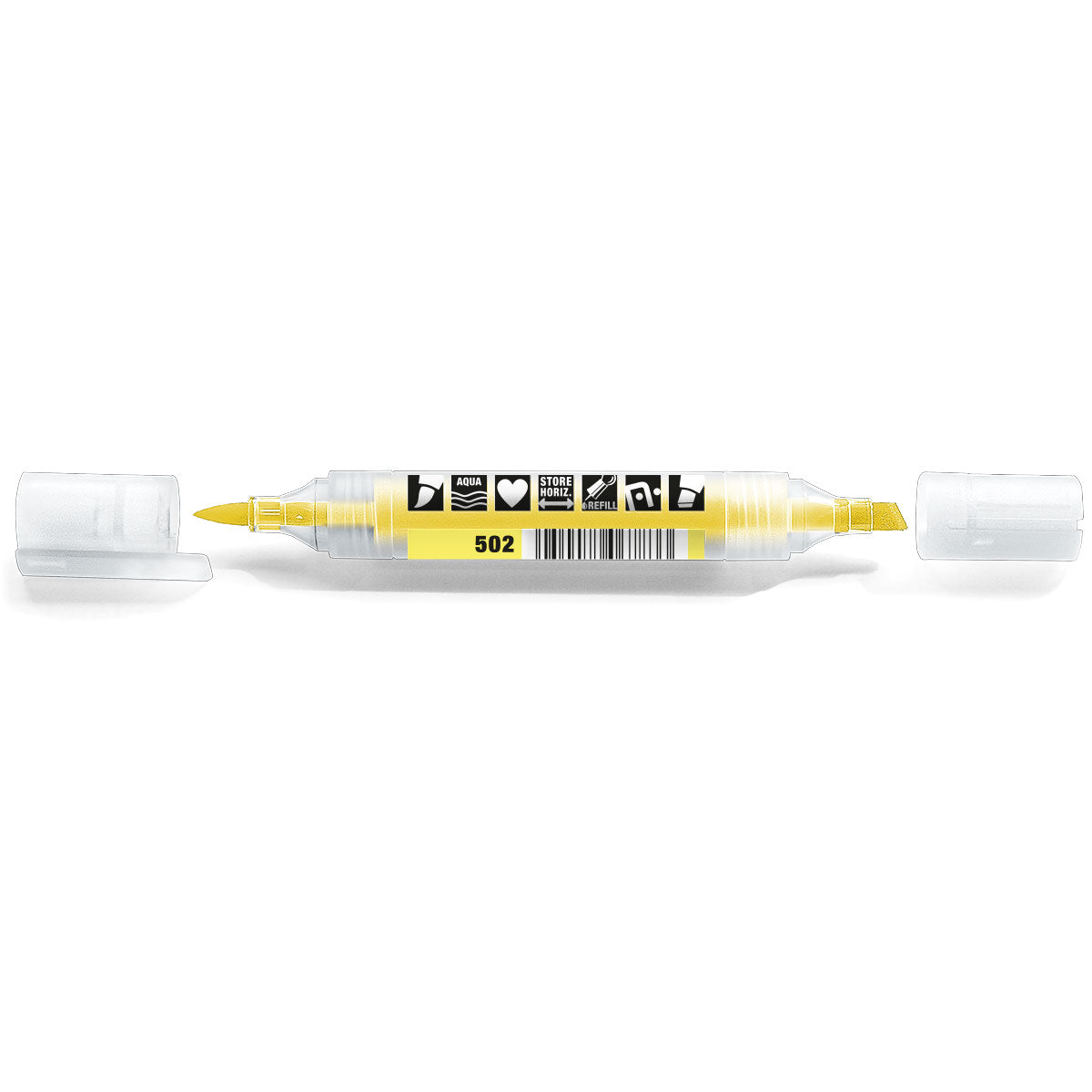 Neuland TwinOne®, chisel-and-brush nib - Drawn In