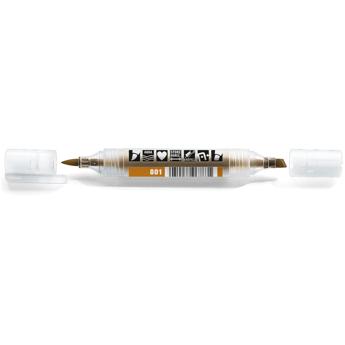 Neuland TwinOne®, chisel-and-brush nib - Drawn In