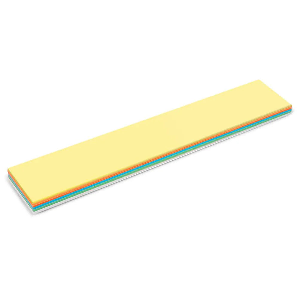 Stick-It Title Strips, 150 pieces, assorted in 6 colours