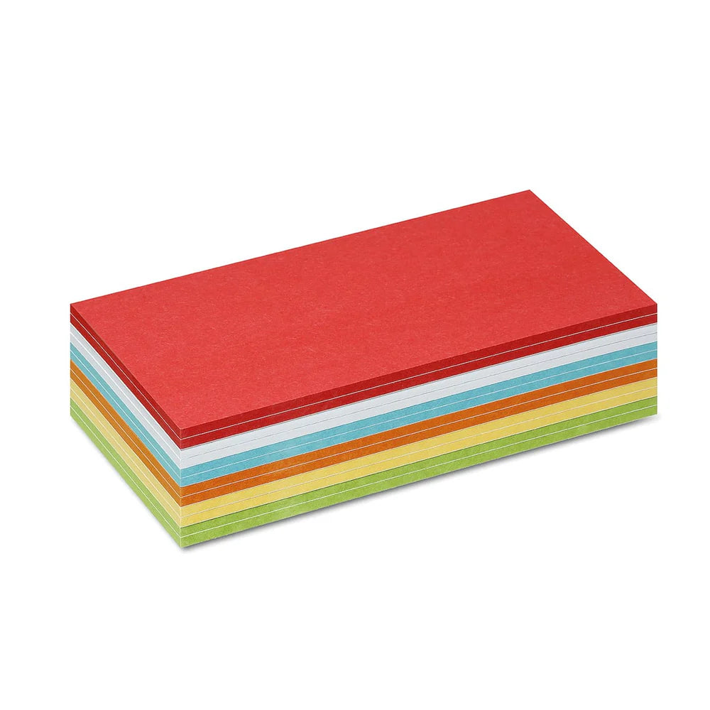 Rectangle Cards, Stick-It, 300 pieces, assorted colours