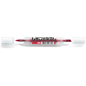 Neuland TwinOne®, chisel-and-brush nib - Drawn In