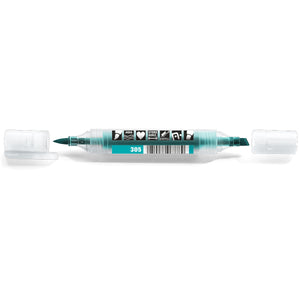 Neuland TwinOne®, chisel-and-brush nib - Drawn In