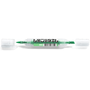 Neuland TwinOne®, chisel-and-brush nib - Drawn In
