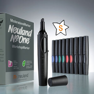 Neuland No.One®, wedge nib 2-6 mm, Color Set S - Drawn In