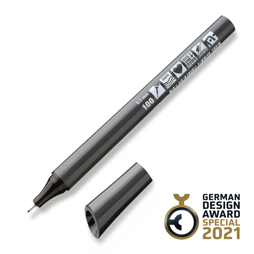 FineOne® Sketch 0.3 mm, 100 Black - Drawn In
